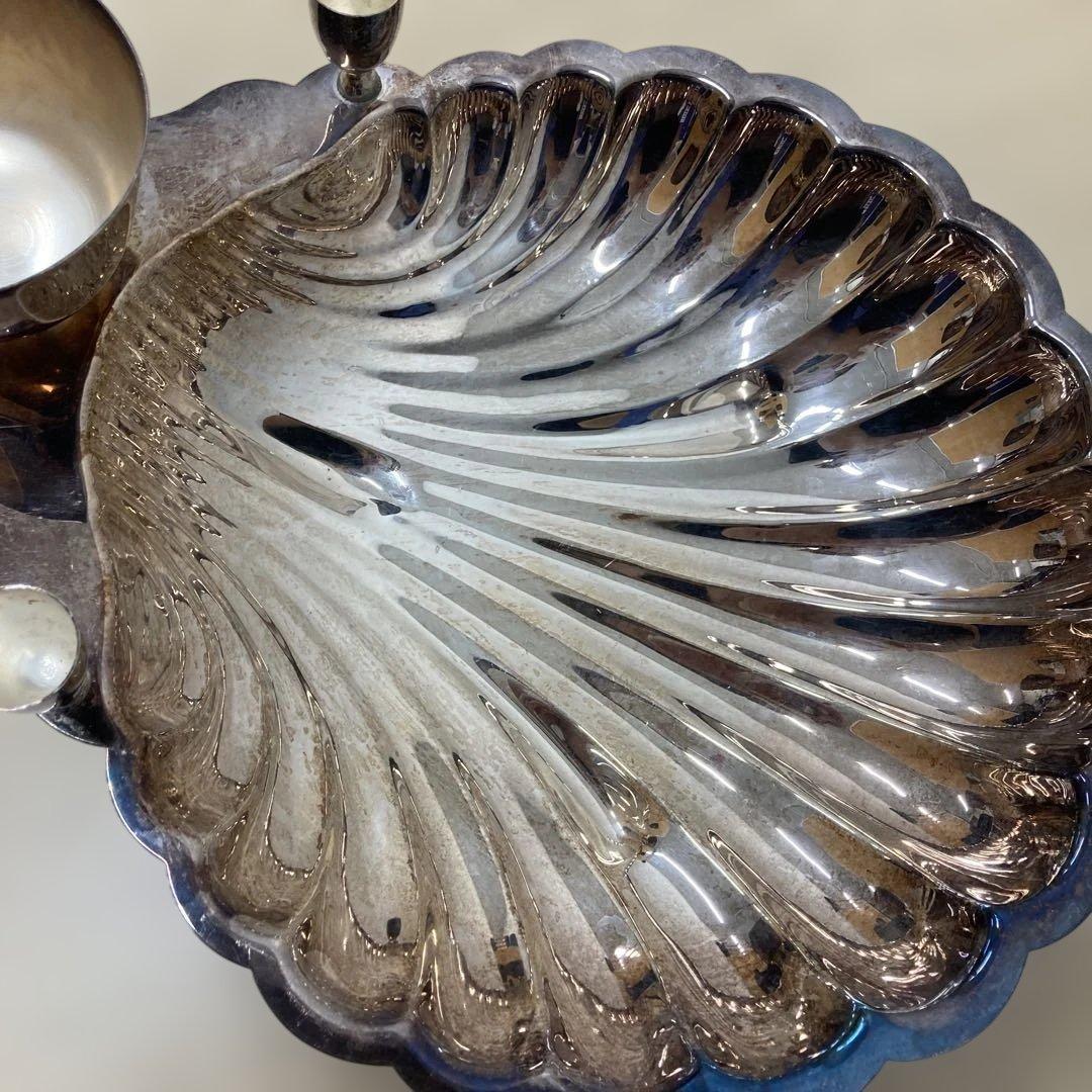 F.B. Rogers Silver Co. シルバープレート シェルボウル