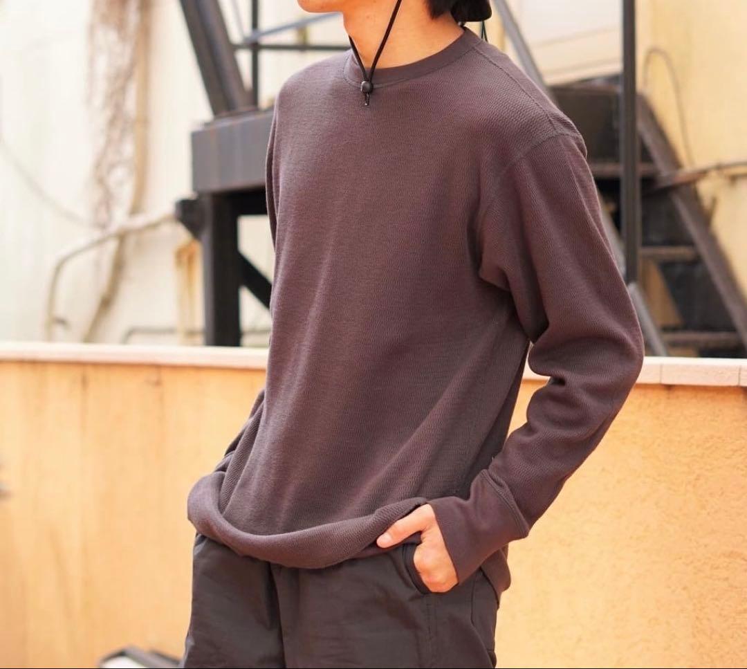 ciota シオタ 3枚セット ワッフル ハニカムメッシュ ロンT サーマル