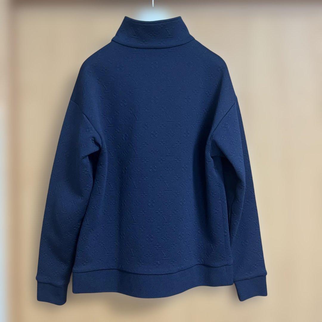 美品✨ルイヴィトン ダミエ ドライバーズニット ジップジャケット Ｓ相当