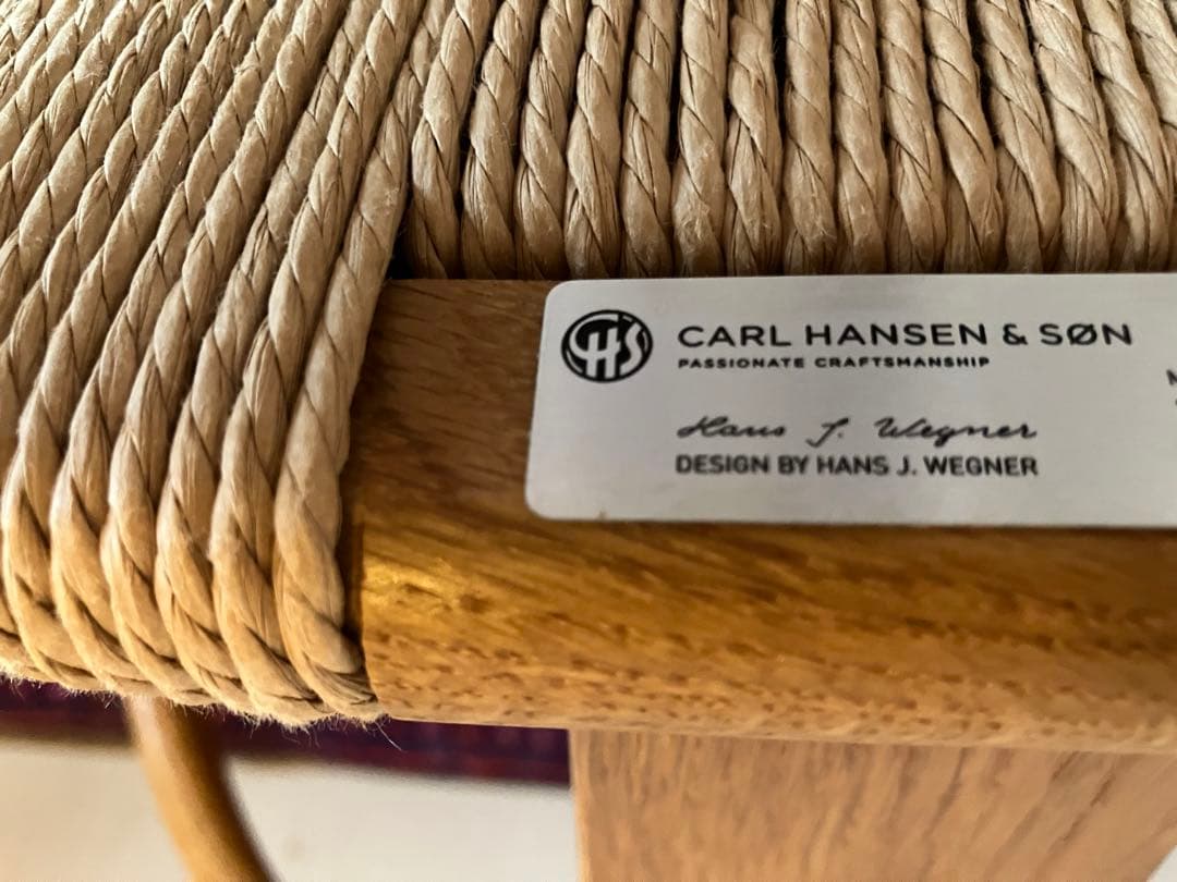 Yチェア　オーク材　オイル仕上げ　CH24 カールハンセン&サン