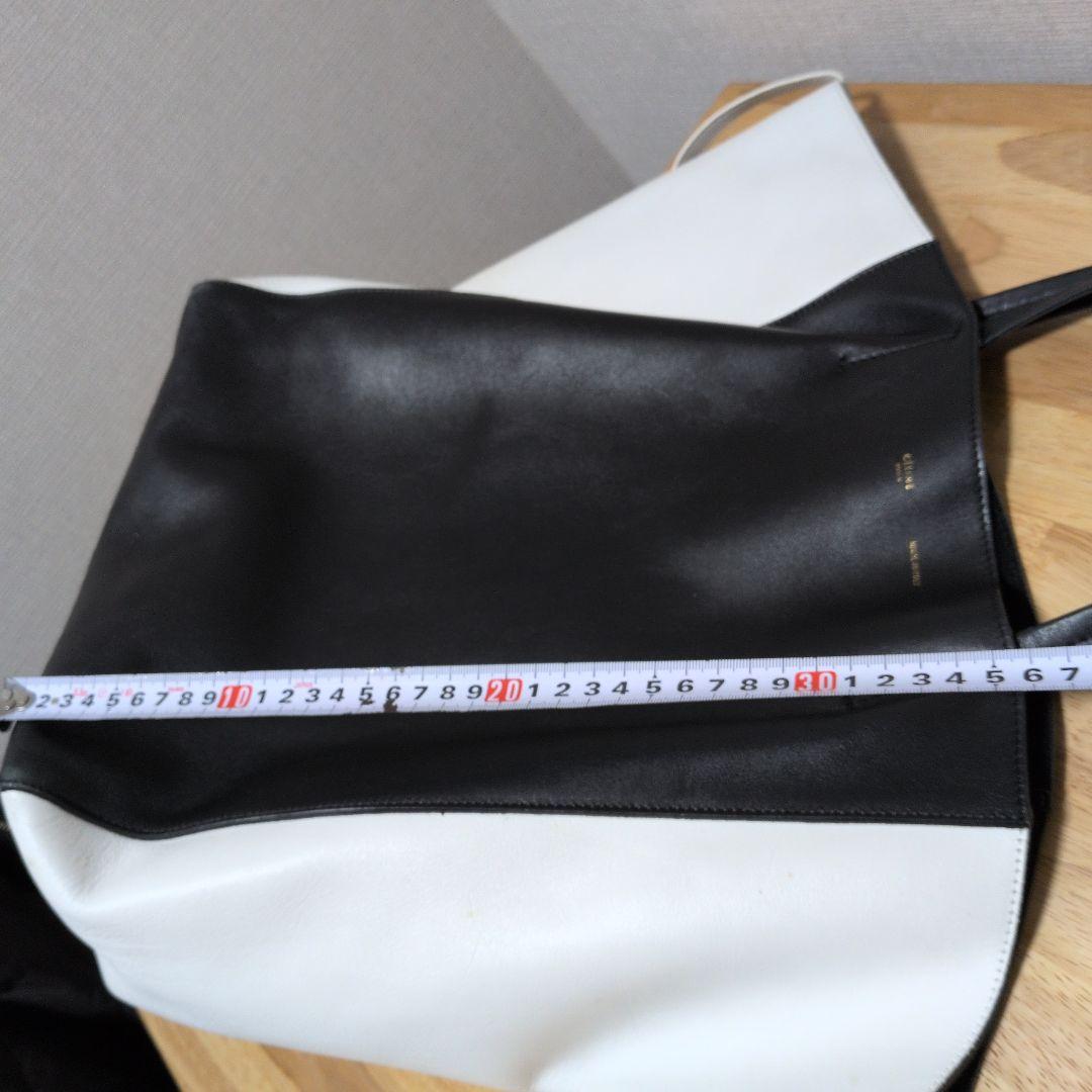 CÉLINE トートバッグ 黒/白 カバファントム　A4可