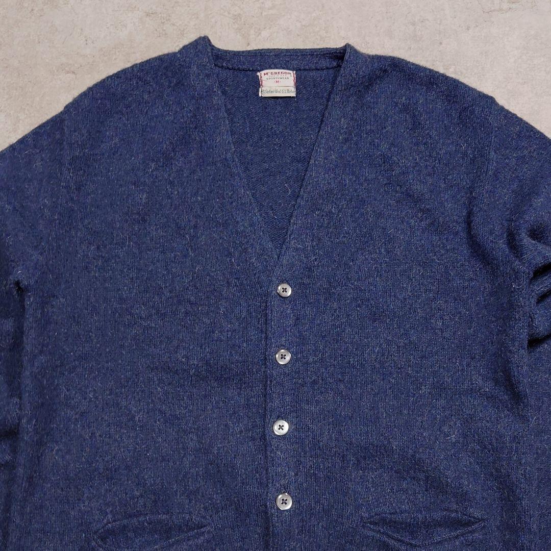 60s McGREGOR モヘアカーディガン USA製 M ヴィンテージ