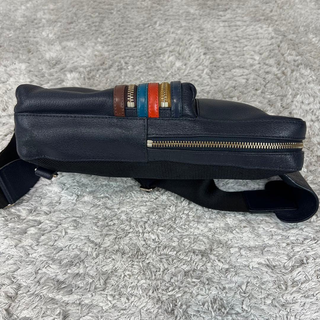 Paul Smith ポールスミス ボディバッグ ネイビー系 ワンショルダー