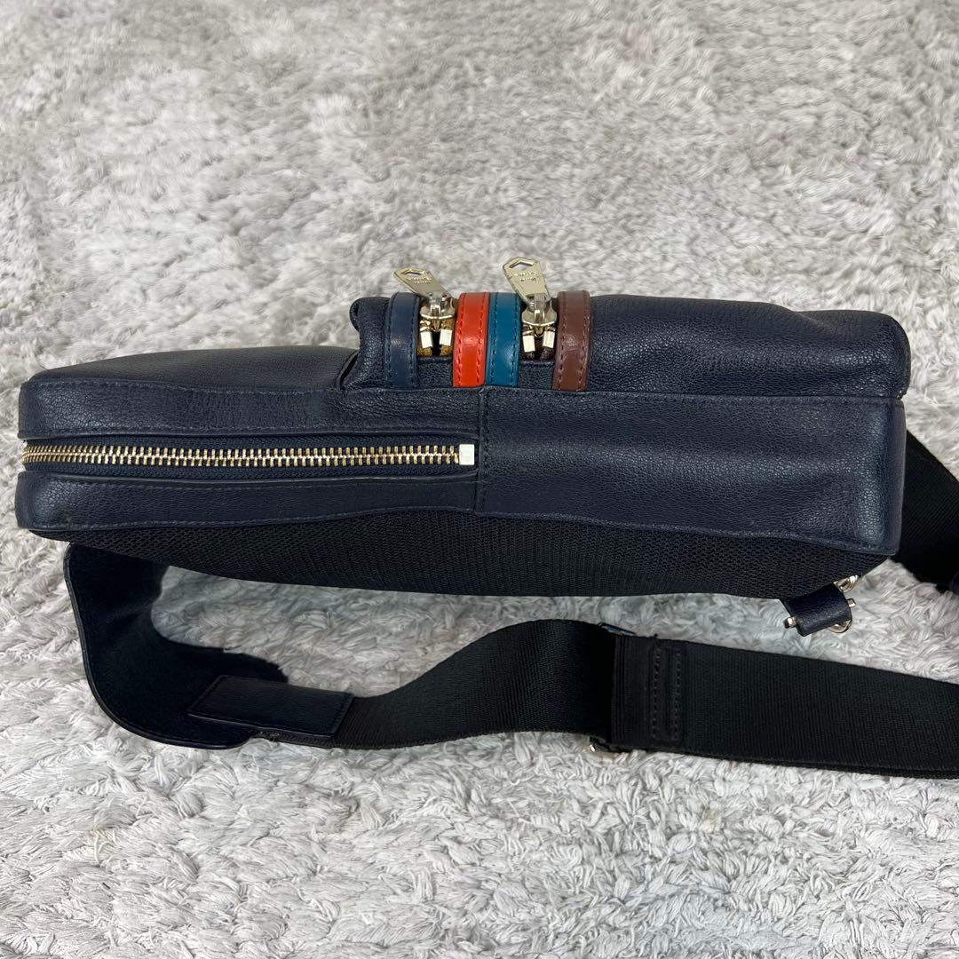 Paul Smith ポールスミス ボディバッグ ネイビー系 ワンショルダー