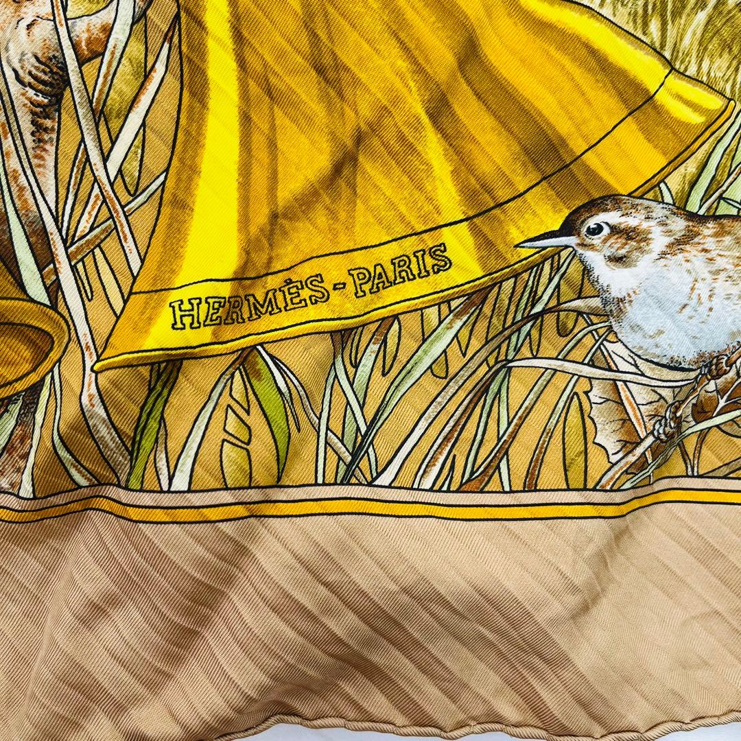 Hermes エルメス スカーフカレ90 CHASSE au BOIS 森の狩猟