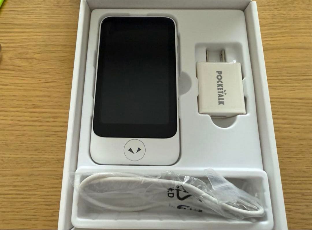 POCKETALK S2 Plusホワイトモデル アクセサリー付