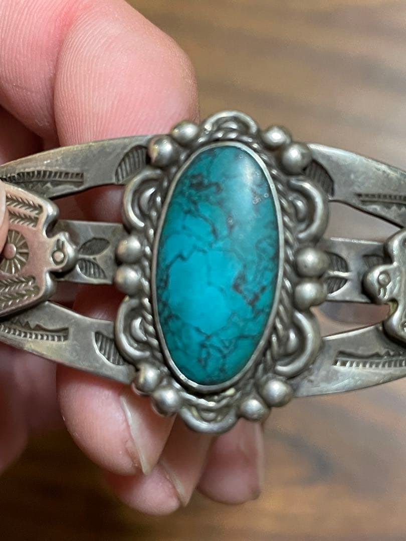 vintage indian jewelry ターコイズ