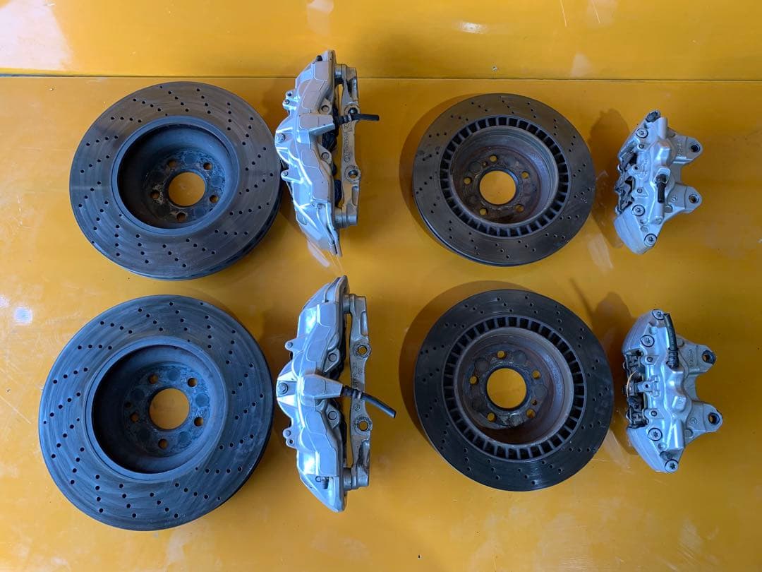 W221 ベンツ S550 S500 ブレンボキャリパー　ローター　1台分　美品