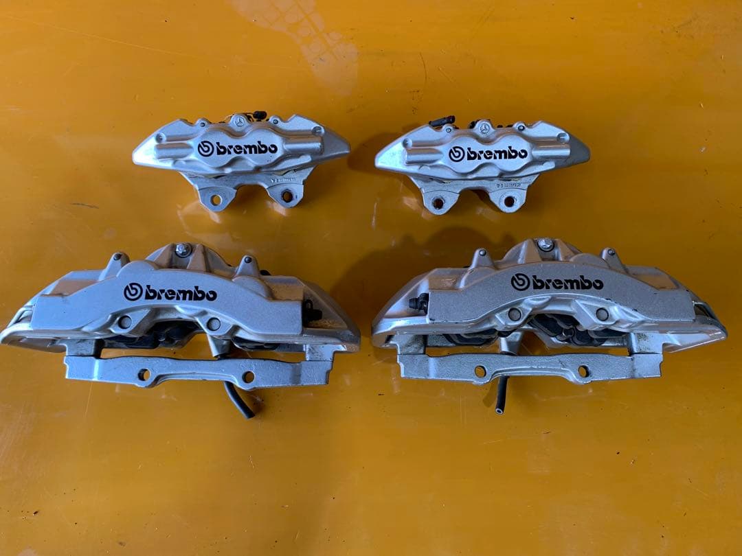 W221 ベンツ S550 S500 ブレンボキャリパー　ローター　1台分　美品