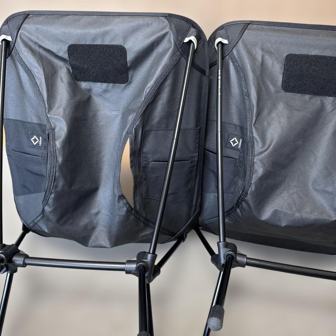 美品 ヘリノックス Helinox タクティカルチェア 2個セット ブラック