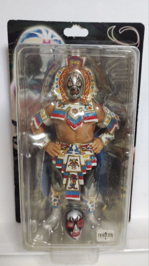 キャラプロ版　プロレスフィギュア　ミルマスカラス　アステカバージョン