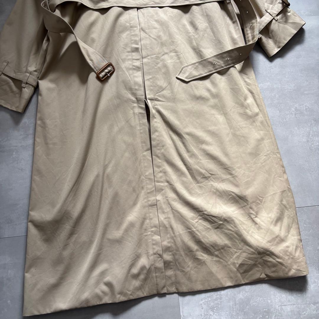 極上　80s Burberry バーバリー　トレンチコート　ベージュ　3点完品