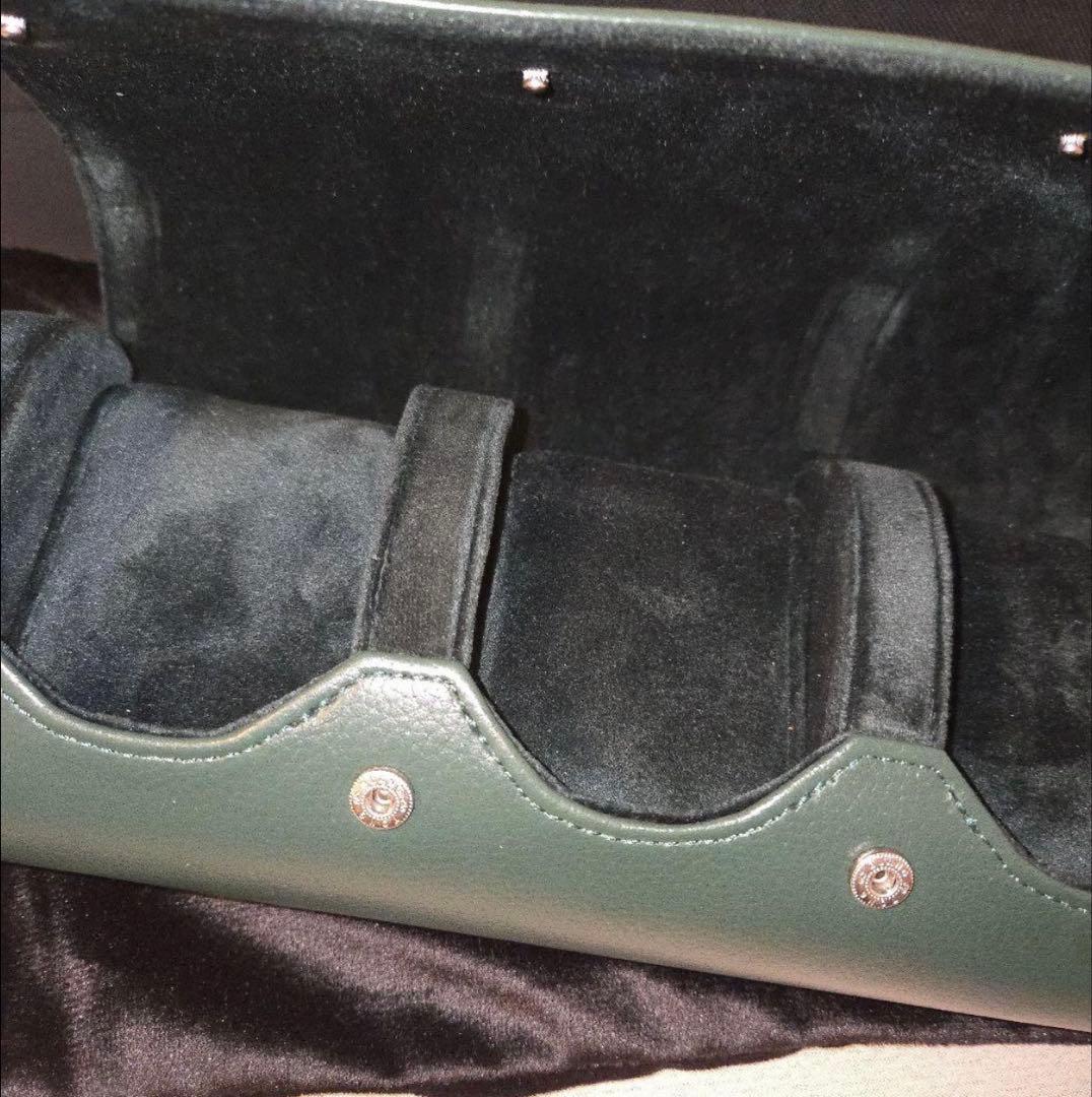 BANKS & SLOANE グリーン 腕時計ケース 時計ケース 美品 本体のみ