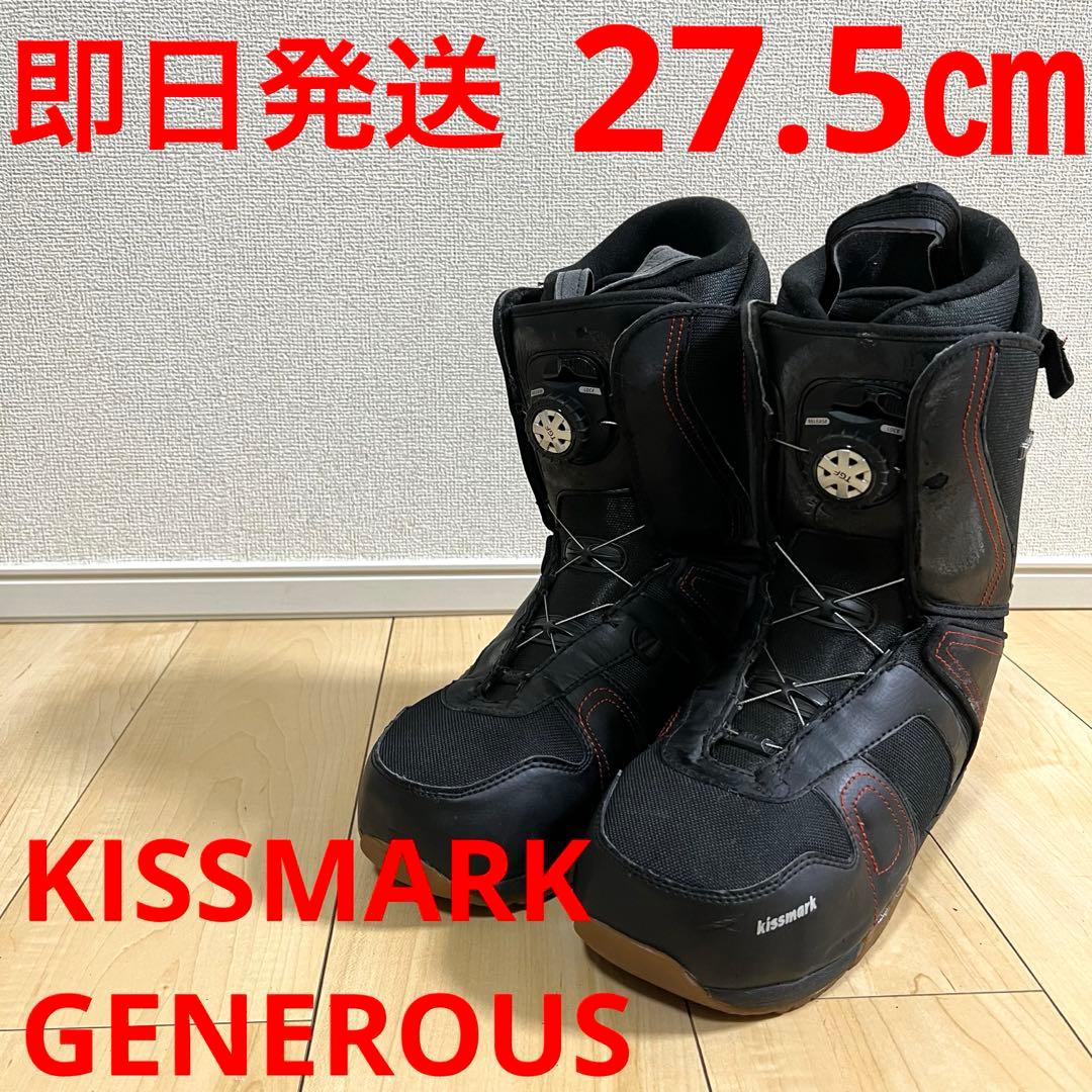 【即日発送】KISSMARKキスマーク スノボGENEROUS 27.5cm