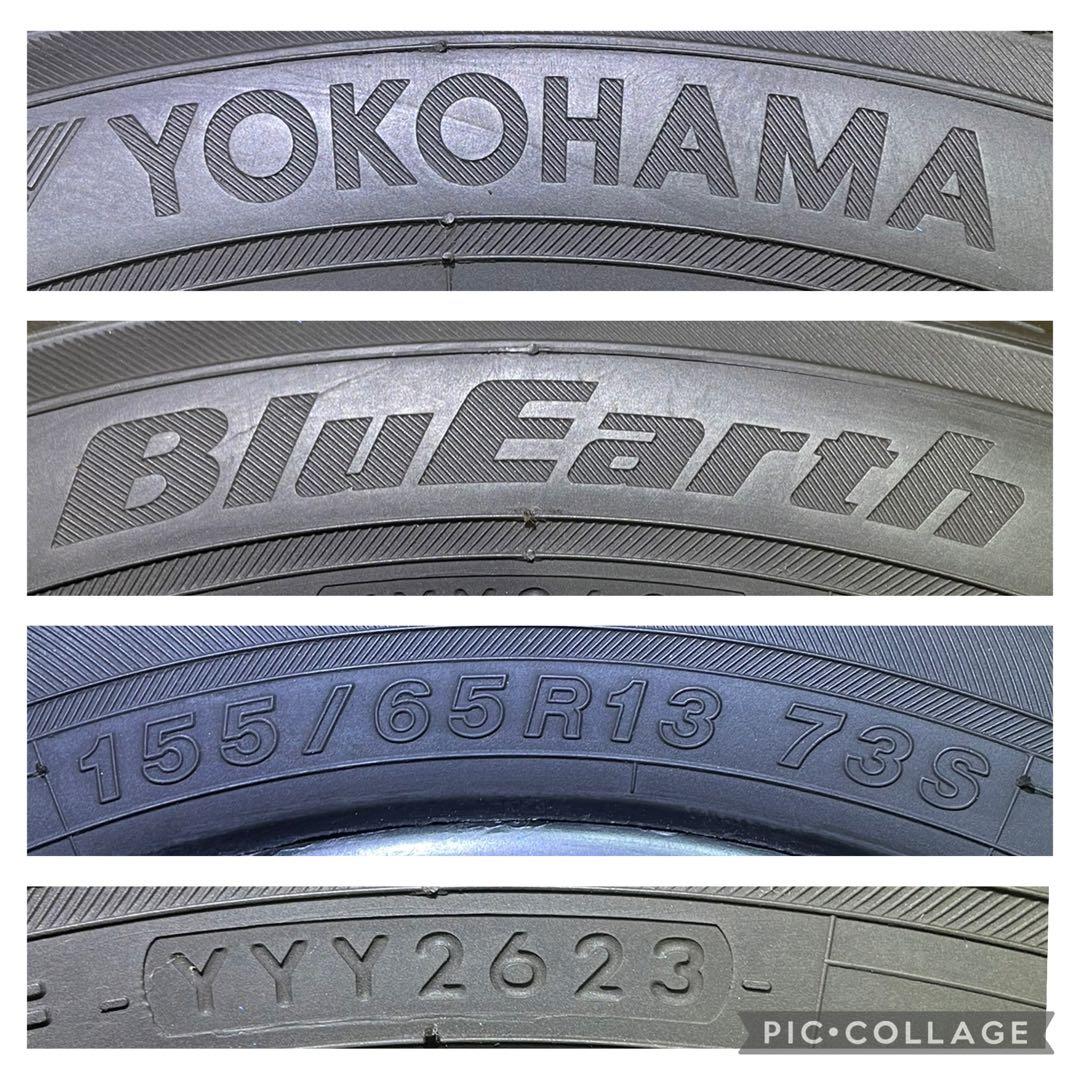 タイヤ・ホイール 155/65R13 YOKOHAMABluEarth