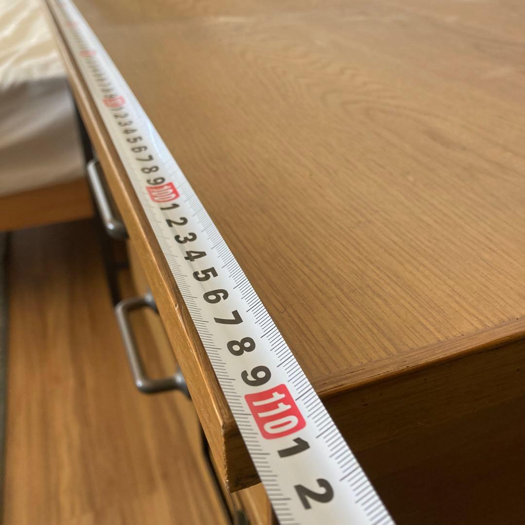 机　デスク　アイアンウッド　ビンテージ　アンティーク　レトロ