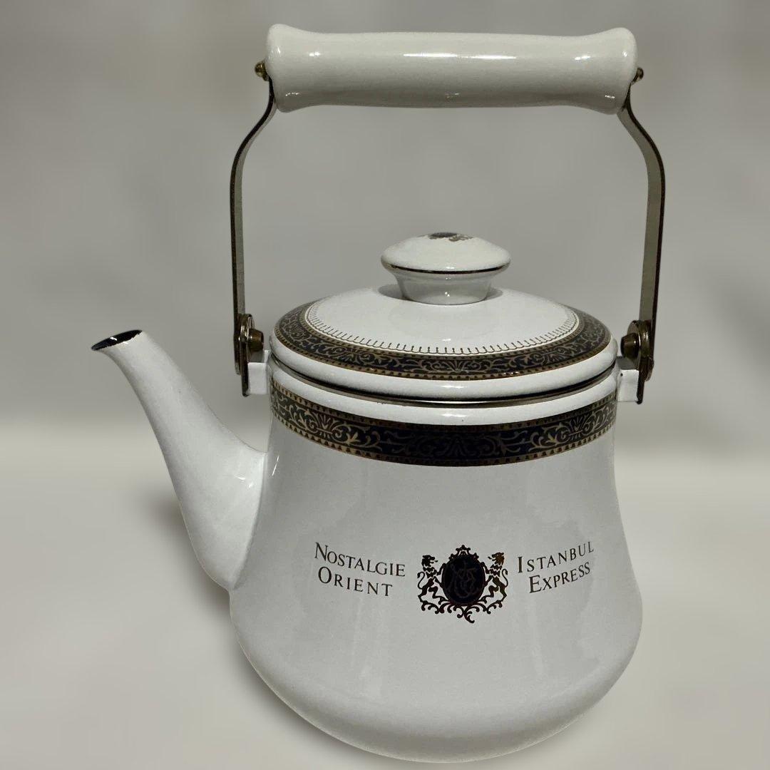 【希少レア品】　ホーロー製　『3点セット一式』（ Orient Express）