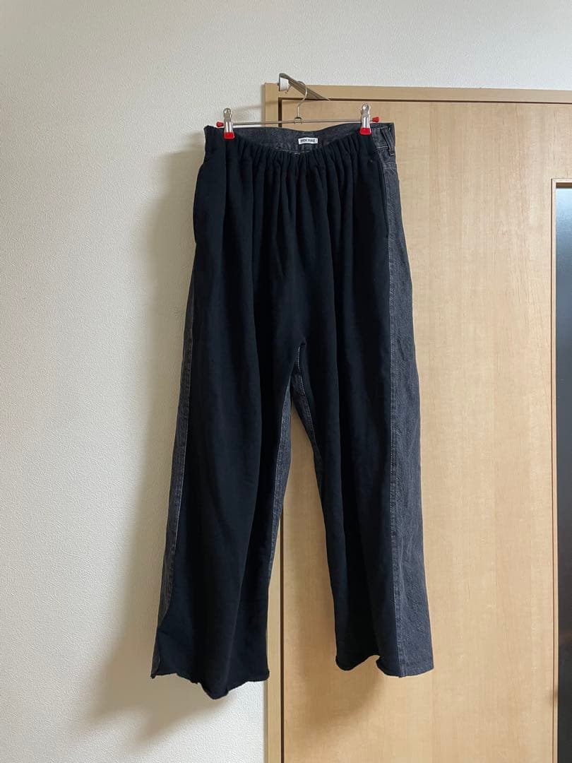 【美品】INSCRIREHybrid Sweat Denim Pants