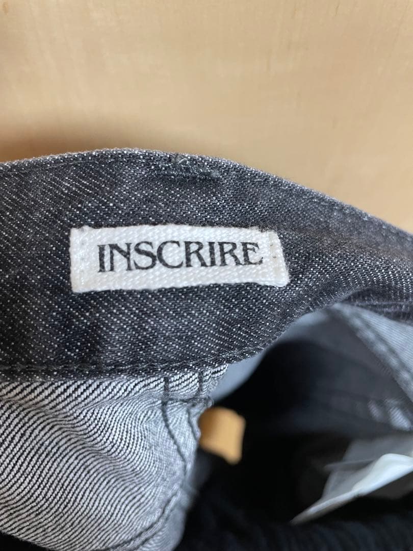 【美品】INSCRIREHybrid Sweat Denim Pants