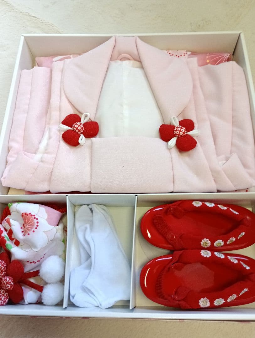 ☆京都花ひめ☆七五三女児着物被布セット3歳