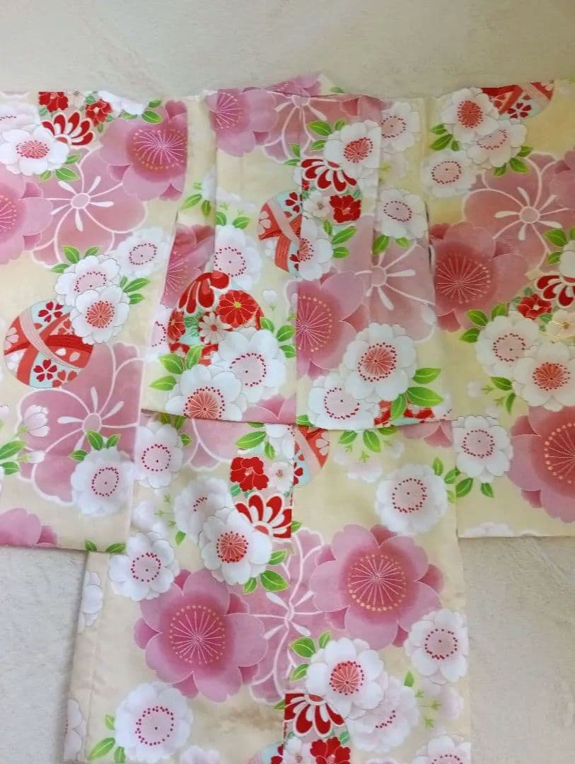 ☆京都花ひめ☆七五三女児着物被布セット3歳