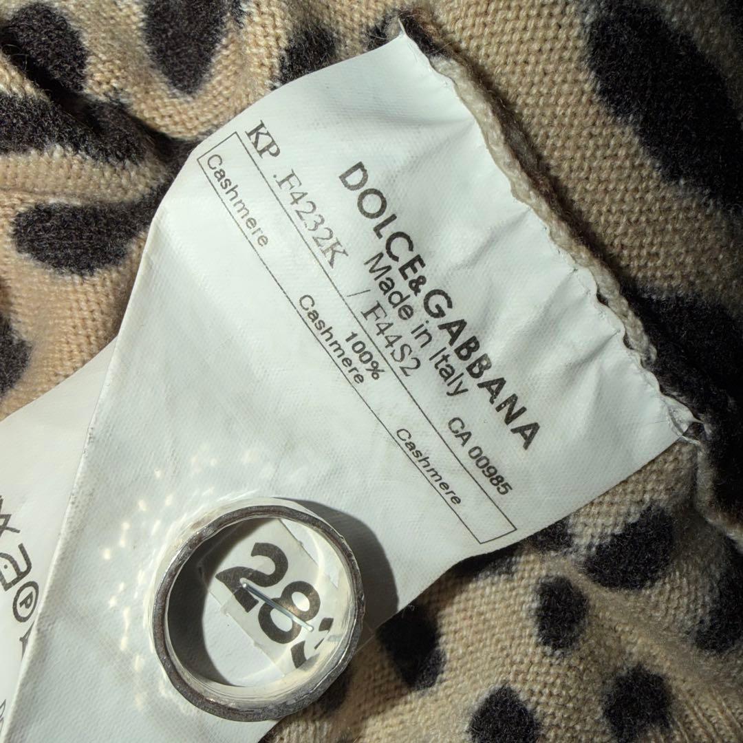 00s archive Dolce & Gabbanaカシミヤ100%定価15万