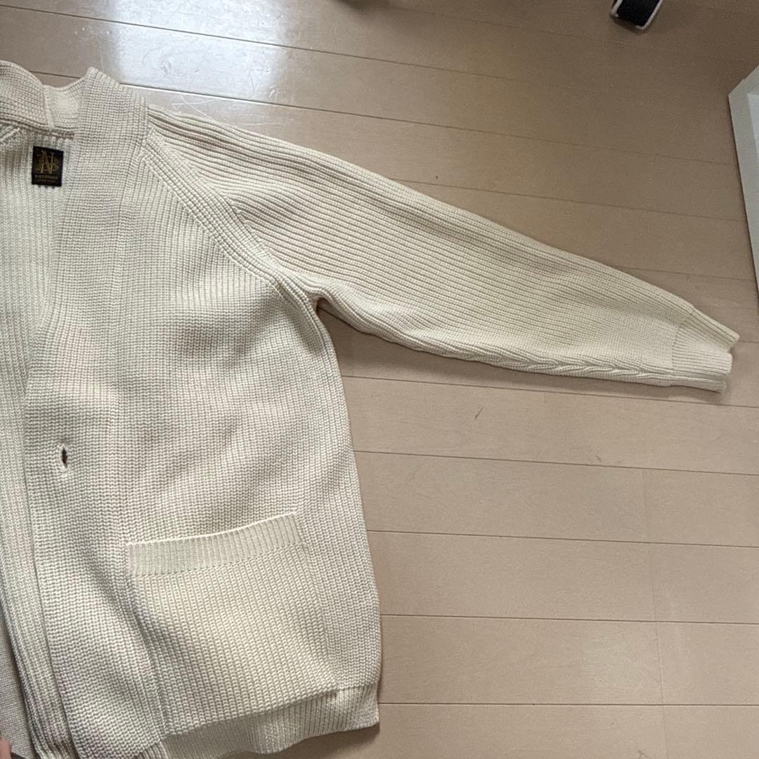【りえぽんさん専用】BATONER バトナー　オフホワイト　カーディガン