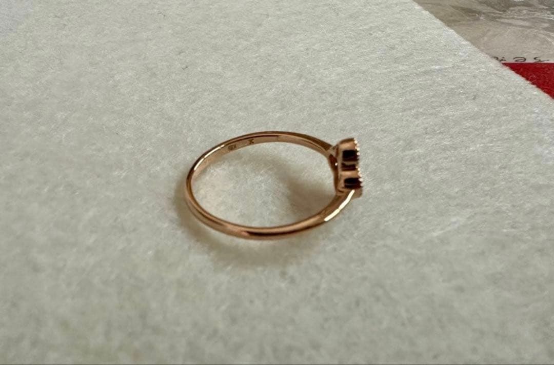 【美品】bizoux K18 アナイス タンザナイト(ラベンダーカラー)