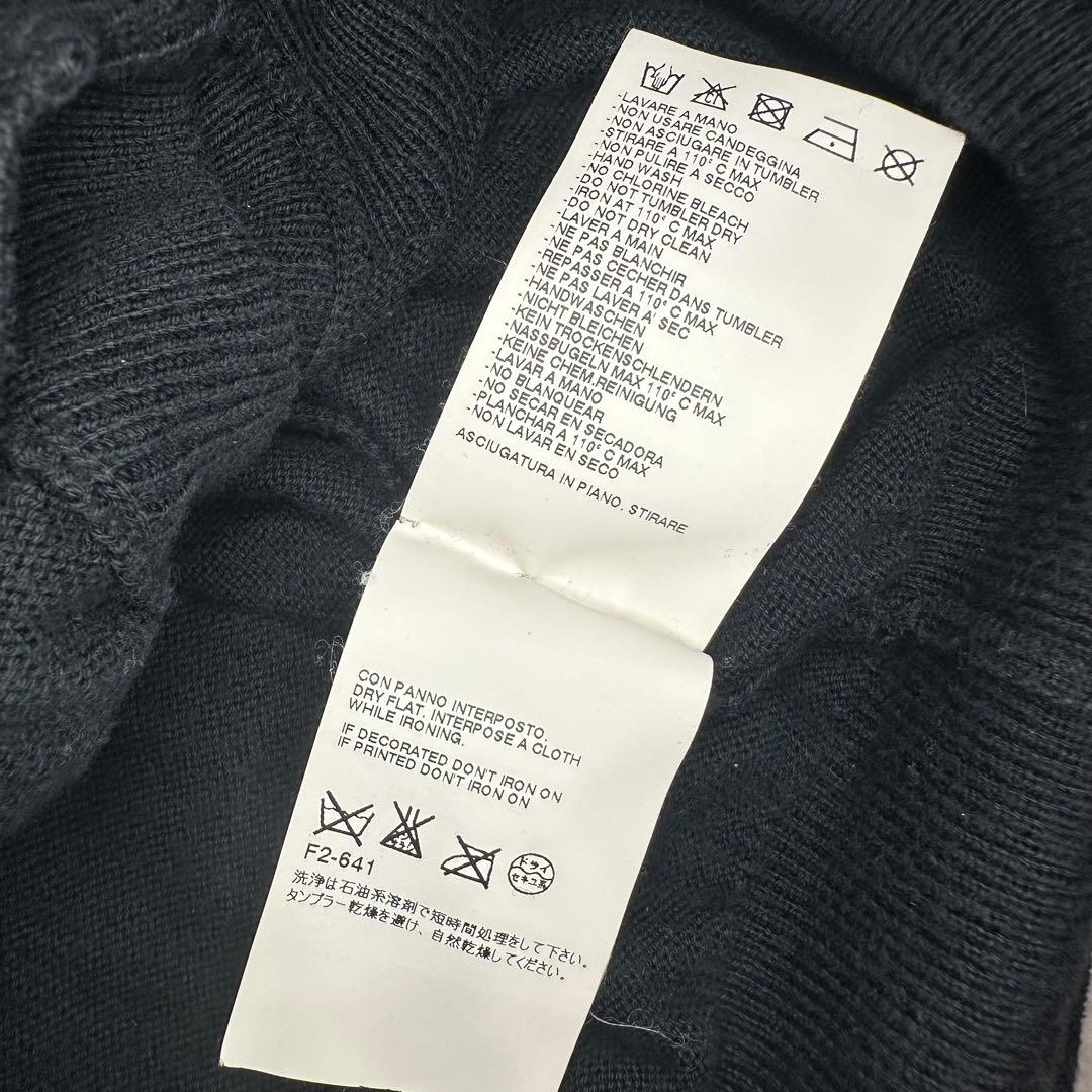 【美品】Maison Margiela エルボーパッチ ニット カーディガン