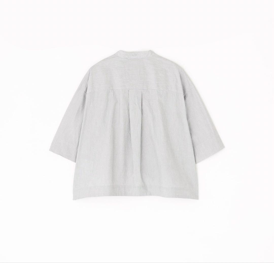 トップス MHL. LIGHT WASHED COTTON POPLIN SHIRT