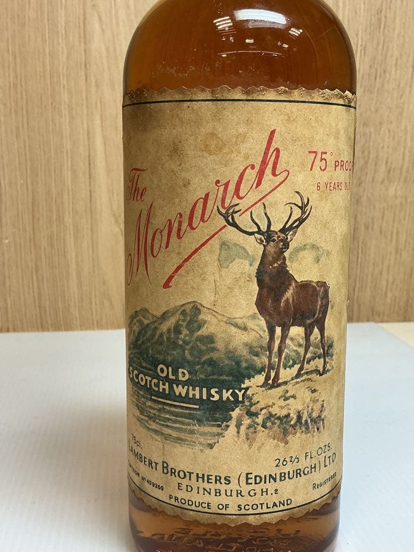 531[未開栓]The Monarch スコッチウイスキー 750ml 6年