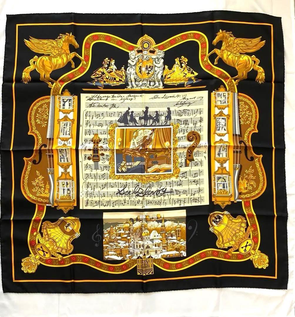 新品　HERMES カレ90 スカーフ　IN SALZBURG ザルツブルグにて