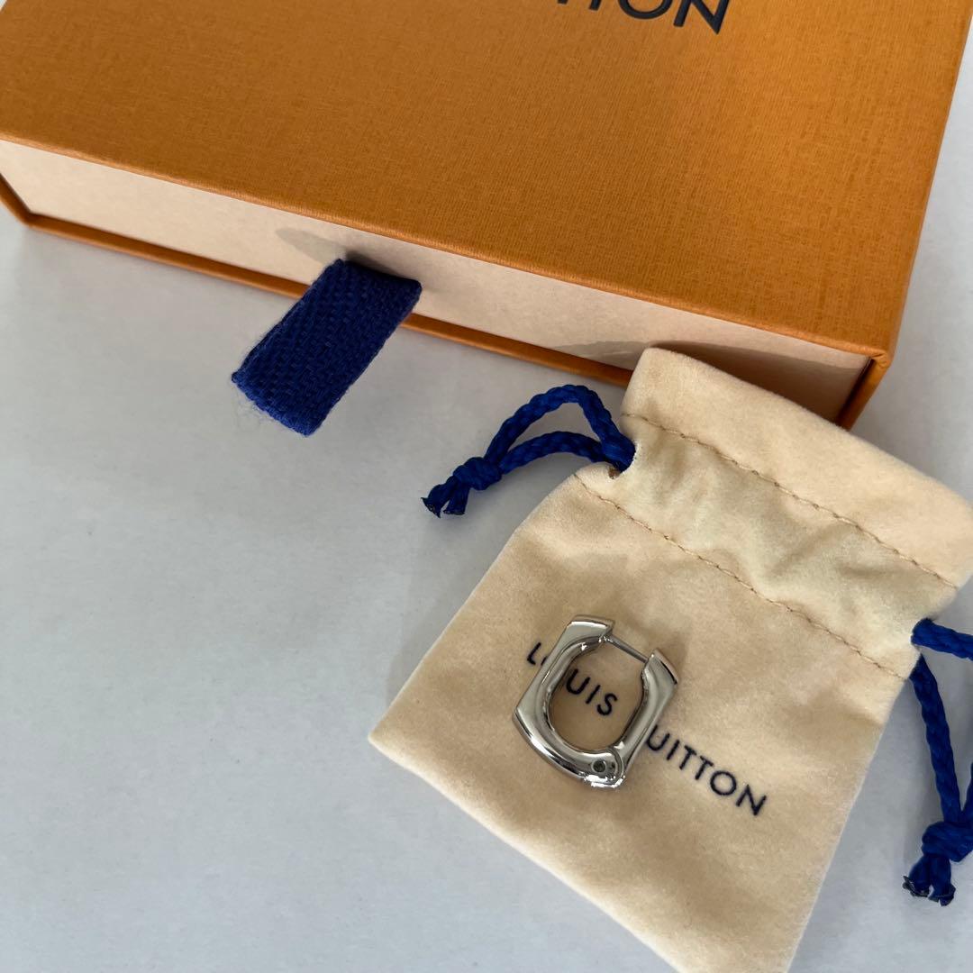 ルイヴィトン フープピアス・モノグラム チェーンM02227