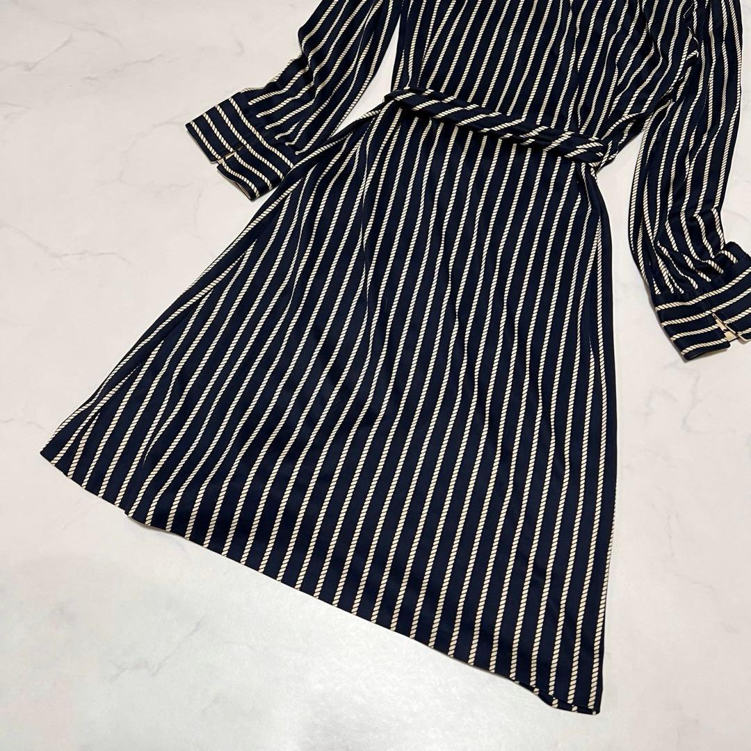 ダイアンフォンファステンバーグ ラップワンピース　シルク　XL