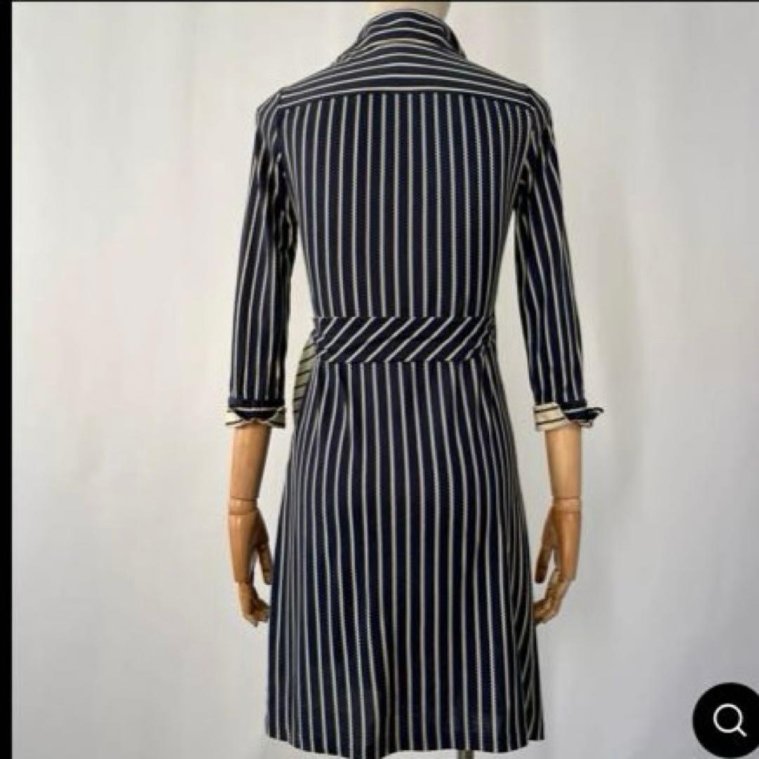 ダイアンフォンファステンバーグ ラップワンピース　シルク　XL