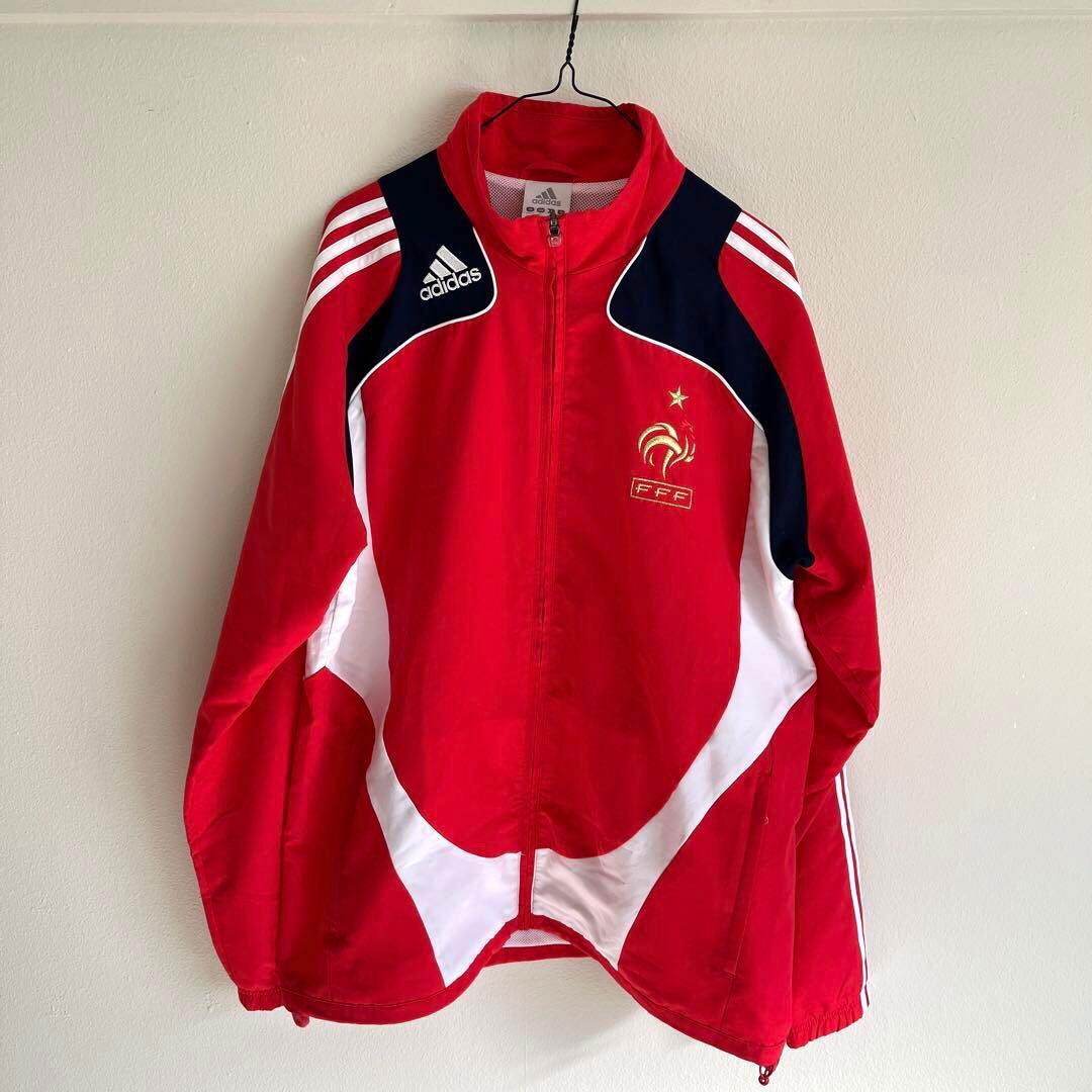 サッカー　adidas フランス代表 ウィンドブレーカー O 匿名配送