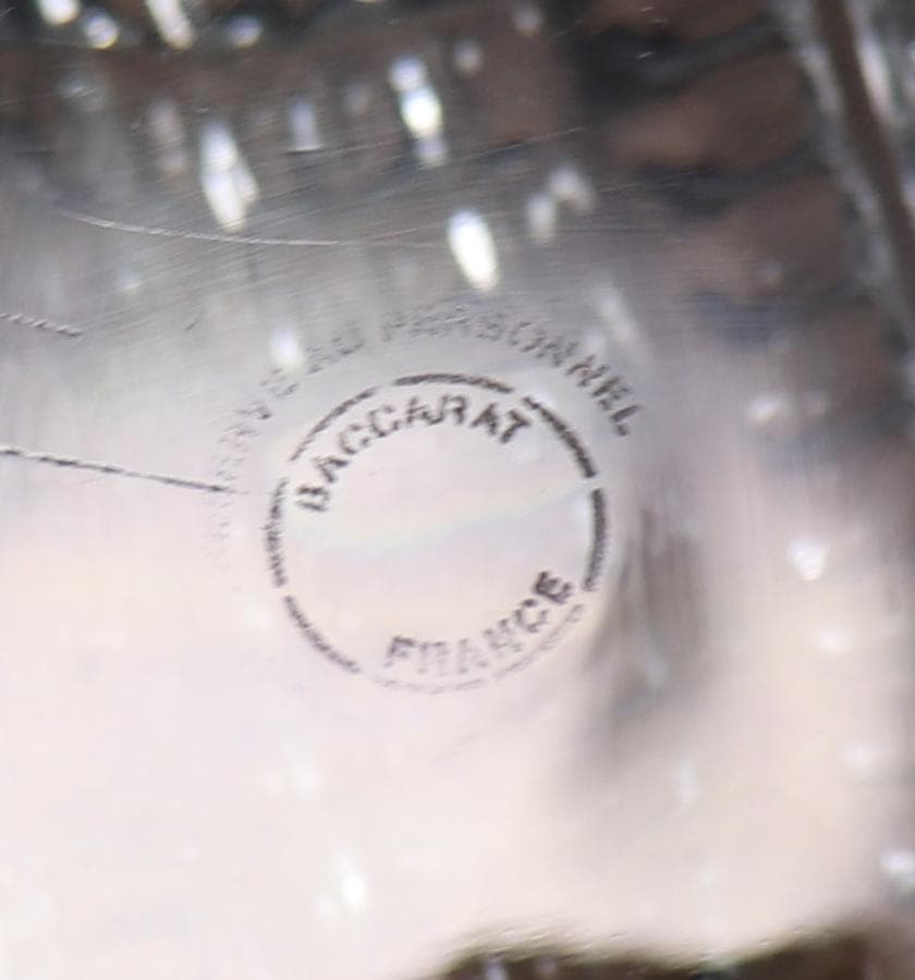 バカラ 特大作品 アニマルシリーズ 最上級クロコダイル 45cm2.5kg 置物