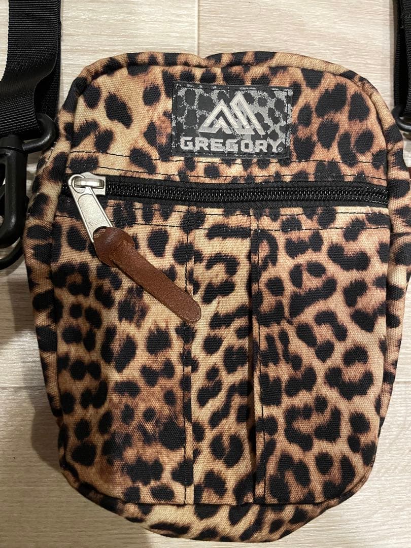 GREGORY ヒョウ柄リュック・ショルダーバッグセット
