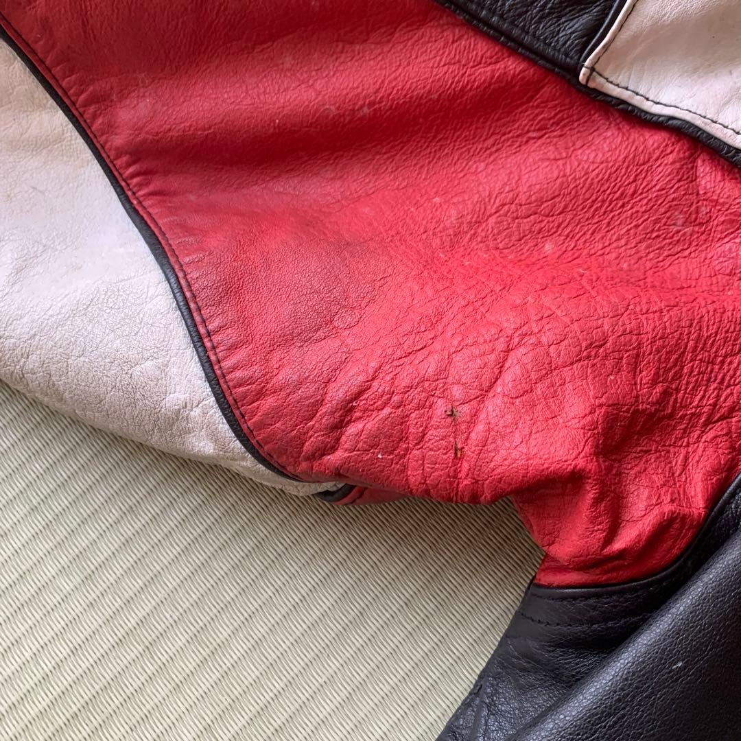 CHICAGOBULLS シカゴブルズ レザー ジャケット M メンズ 古着