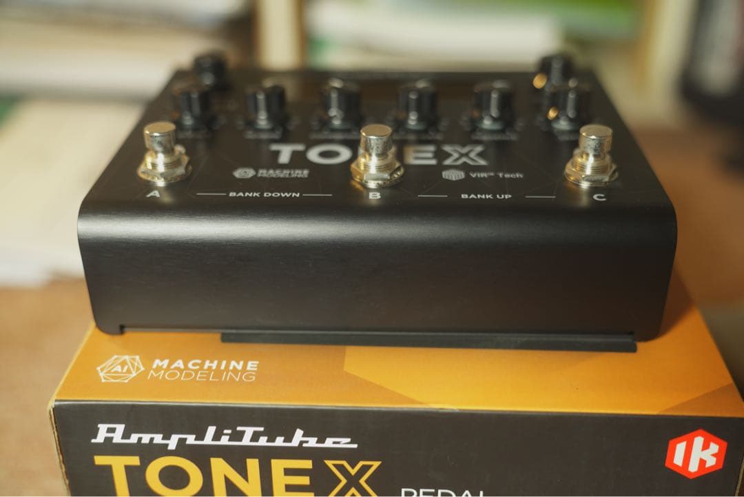 AmpliTube TONEX Pedal ライセンス解除済み
