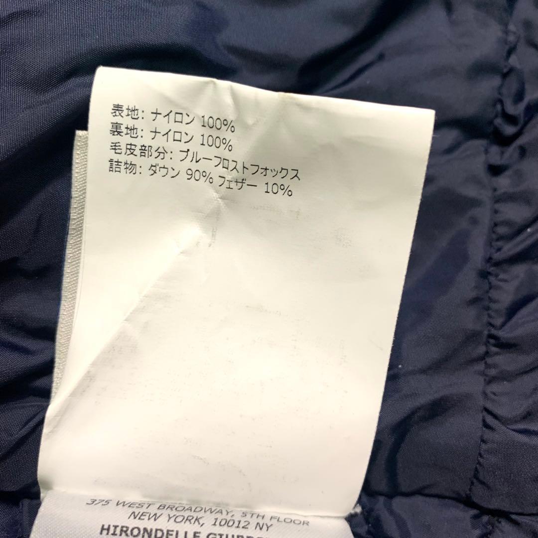 モンクレール イロンデール ダウンコート Aライン 2WAY フォックスファー