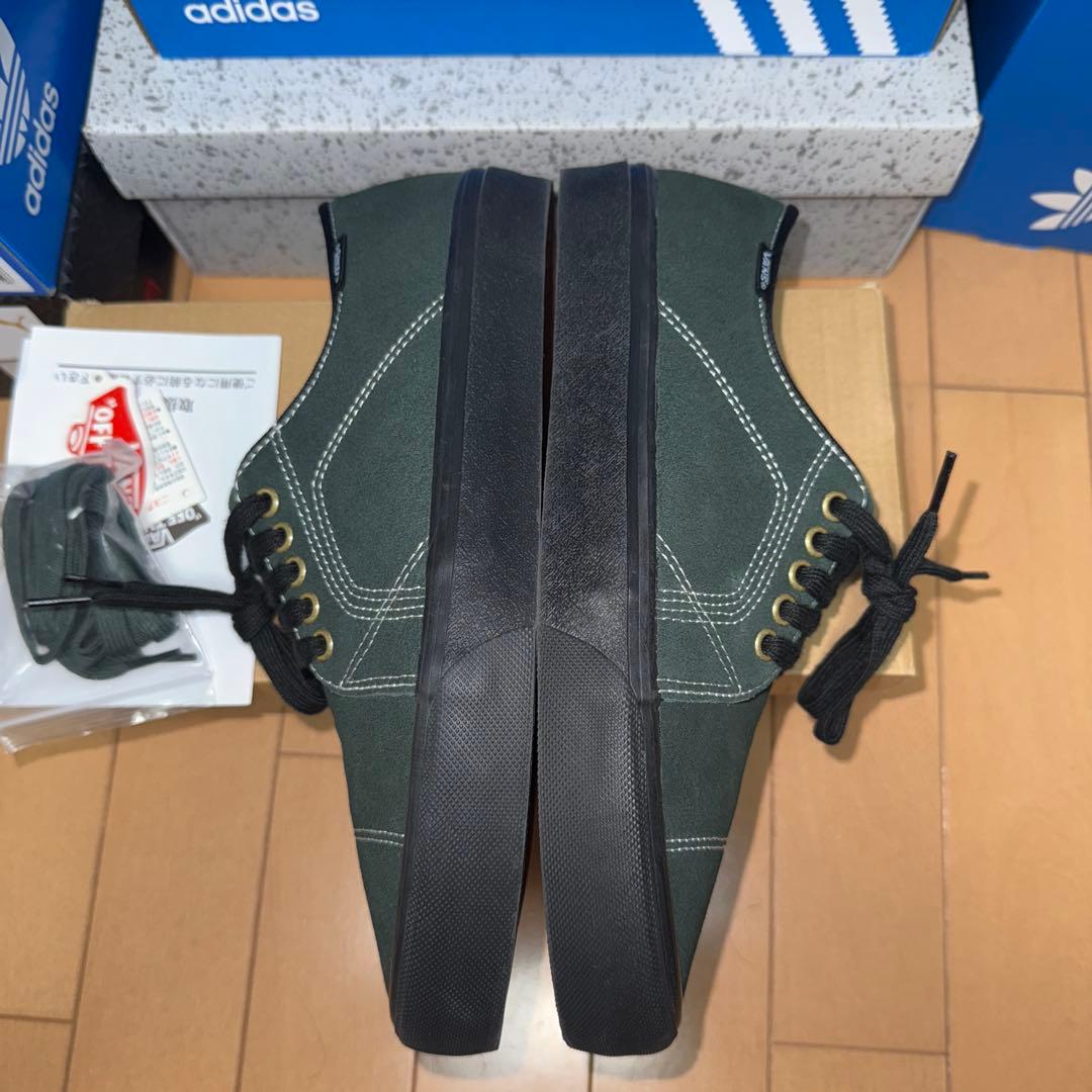 送料込 VANS METROPOLIS ダークグリーン/ブラック