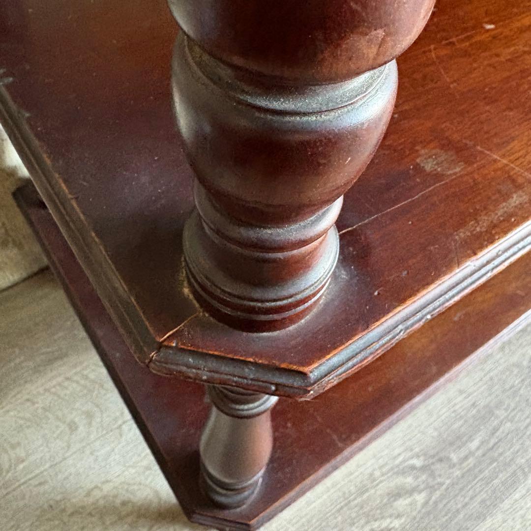 アンティーク　クラシック　オープンシェルフ　ヴィンテージ