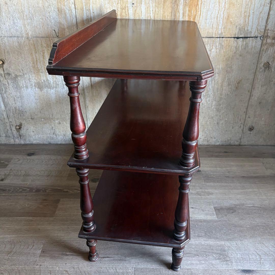 アンティーク　クラシック　オープンシェルフ　ヴィンテージ