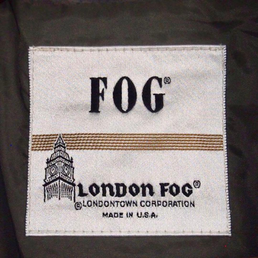 【希少】80s ビンテージ　トレンチコート　ロンドンフォグ　レアモデル　玉虫色