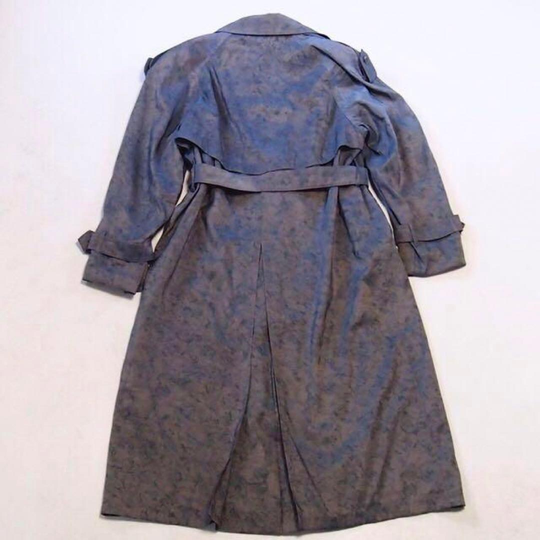 【希少】80s ビンテージ　トレンチコート　ロンドンフォグ　レアモデル　玉虫色