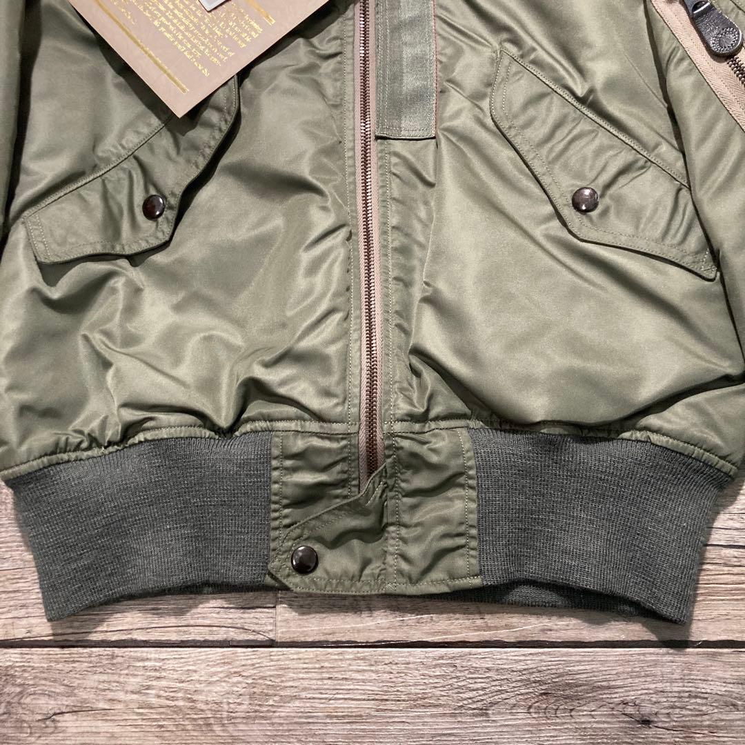 96'未使用 旧THE REAL McCOYS L-2フライトJKT AFセージ