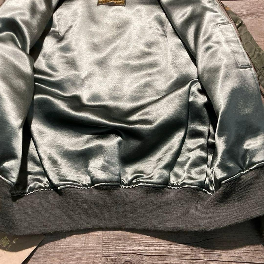 96'未使用 旧THE REAL McCOYS L-2フライトJKT AFセージ