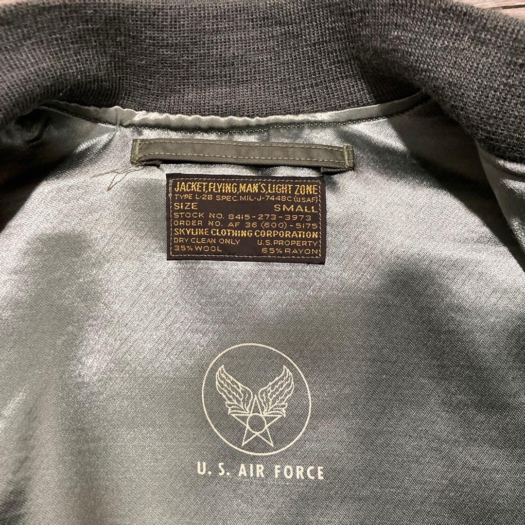 96'未使用 旧THE REAL McCOYS L-2フライトJKT AFセージ