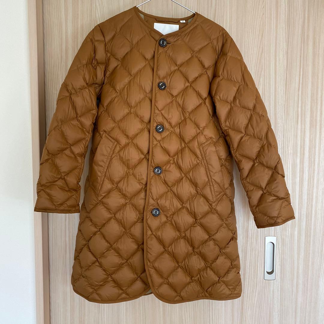 Gymplext ナイロンキルティングコート ブラウン　サイズ１２